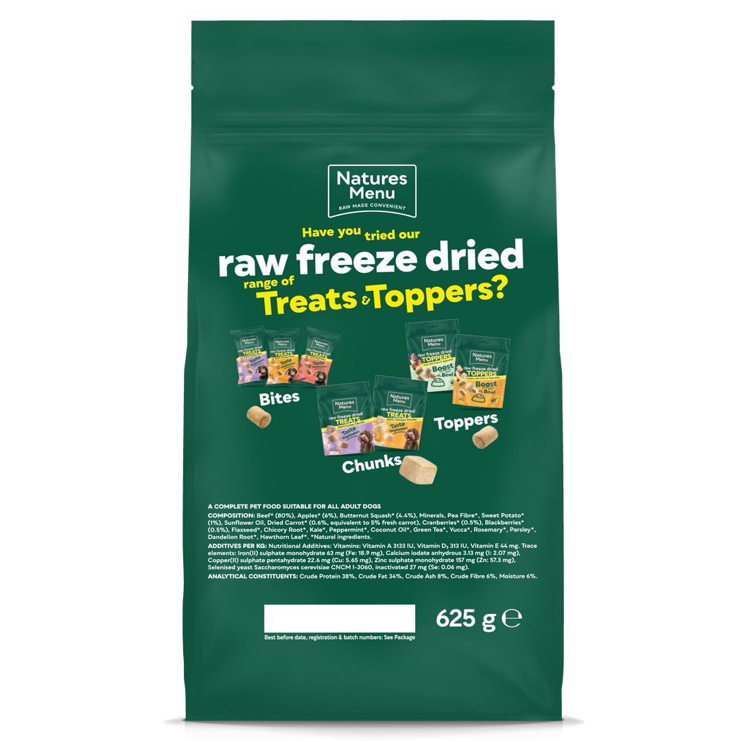 Natures Menu 80% Beef Freeze Dried Nuggets
