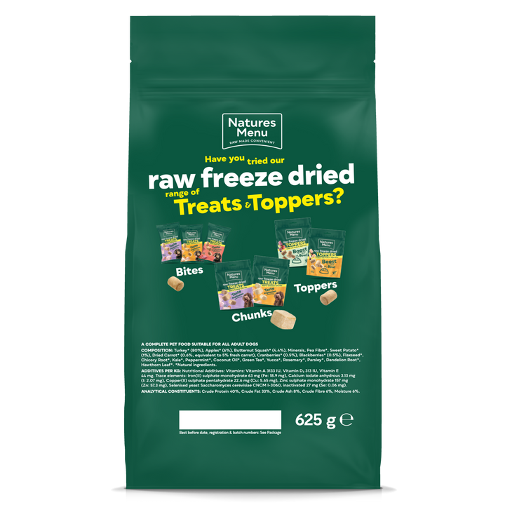 Natures Menu 80% Turkey Freeze Dried Nuggets