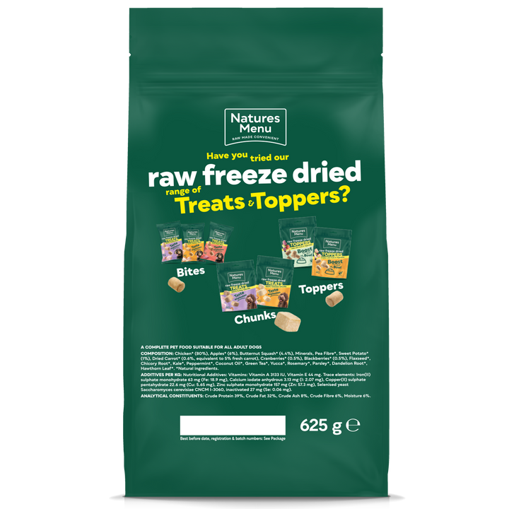 Natures Menu 80% Chicken Freeze Dried Nuggets