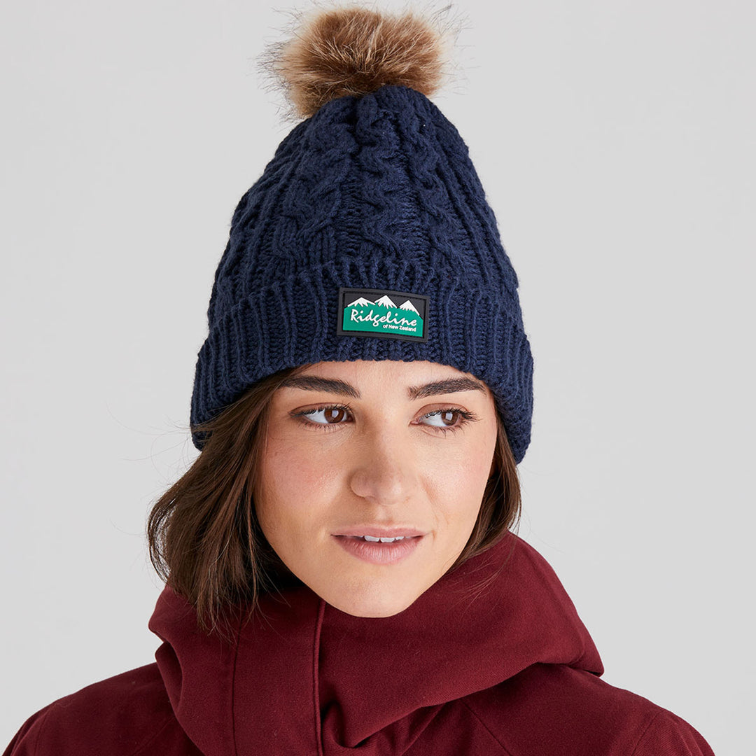 Ridgeline Nordic Fleck Bobble Hat