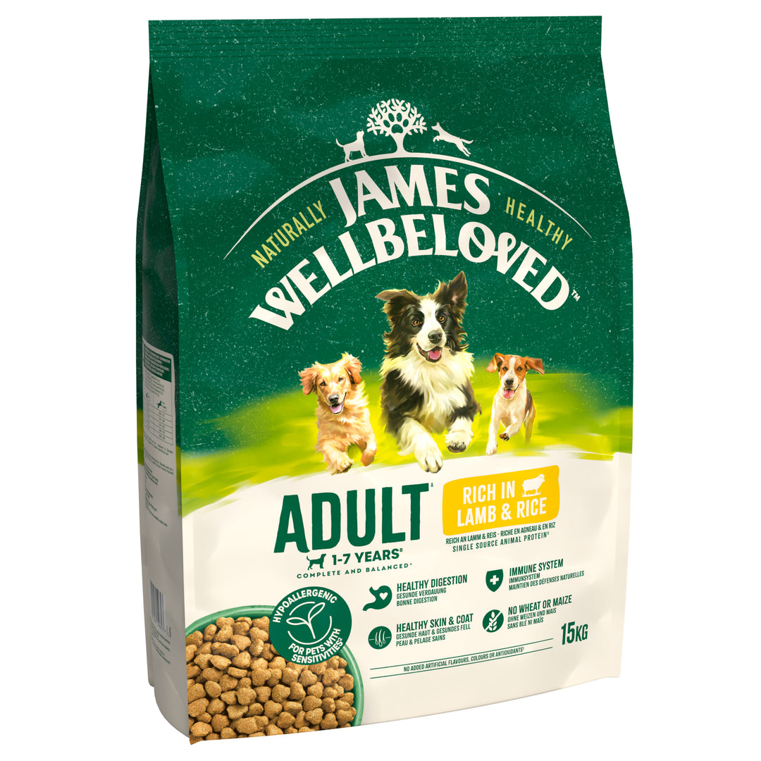 JW Dog Adult Lamb & Rice 15 kg