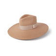 Hicks & Brown Pebmarsh Extra Wide Brim Fedora Pink Aztec Ribbon