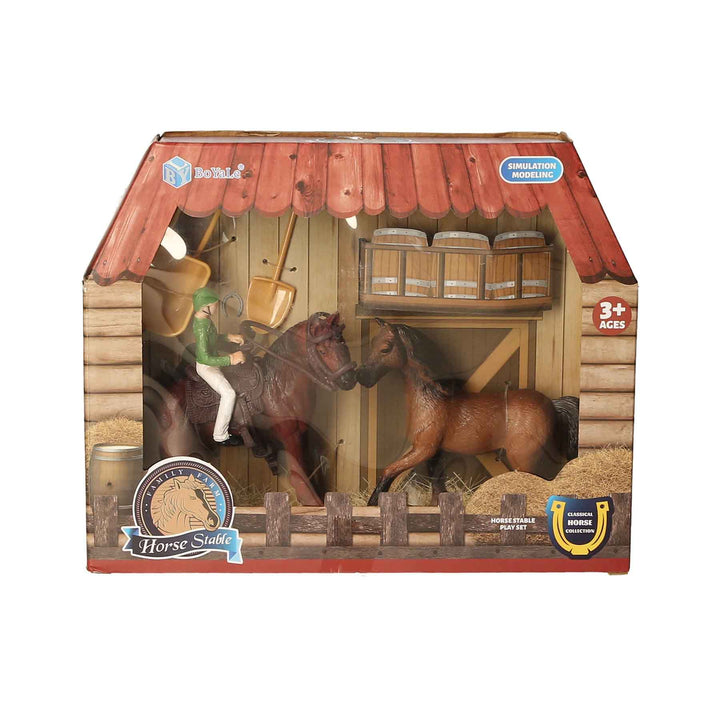 Platinum Toy Horse Set