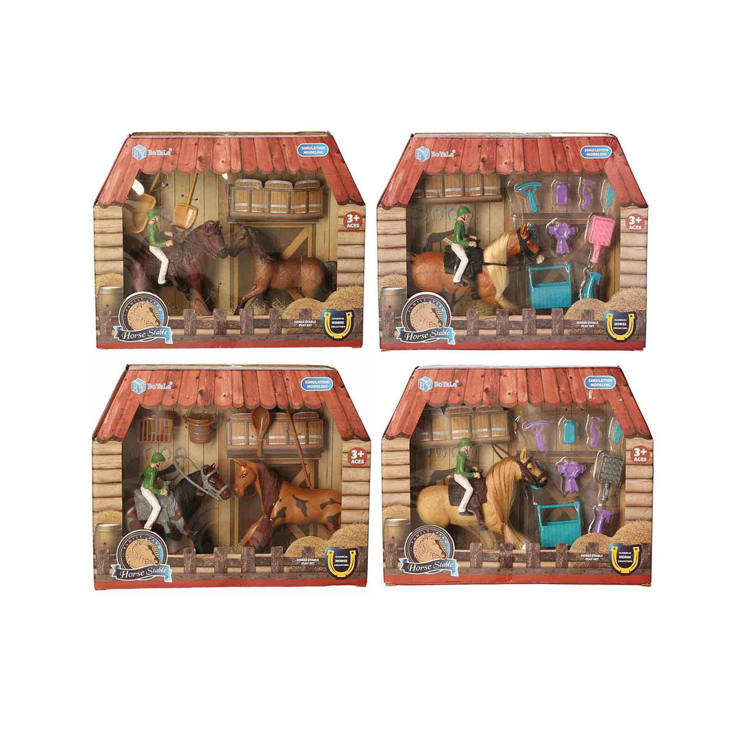 Platinum Toy Horse Set