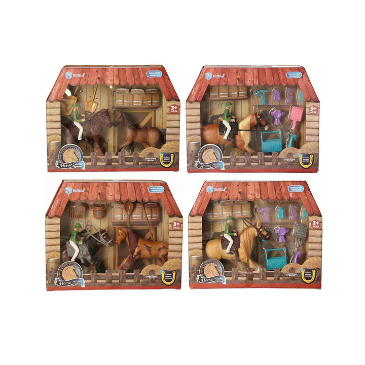 Platinum Toy Horse Set