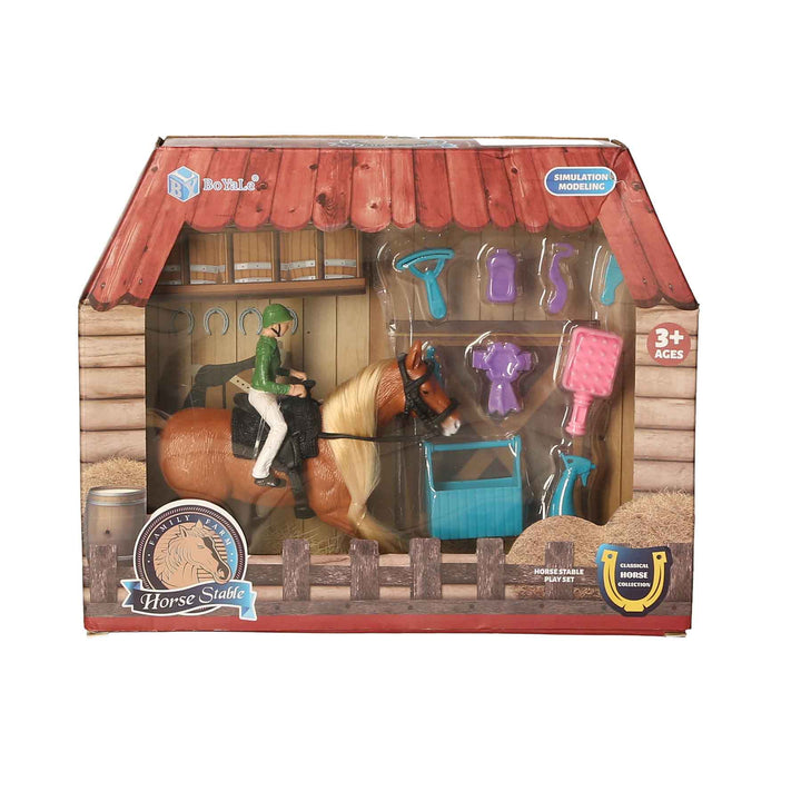 Platinum Toy Horse Set