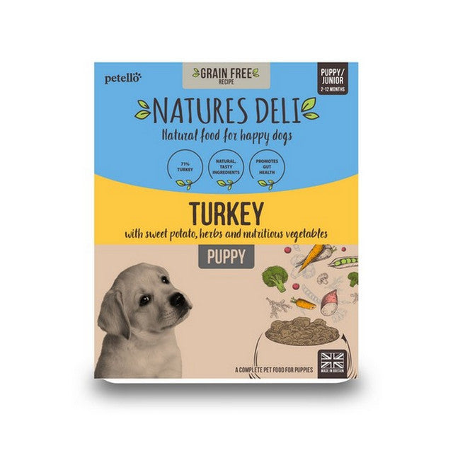 Natures Deli Puppy GF Turkey 395g