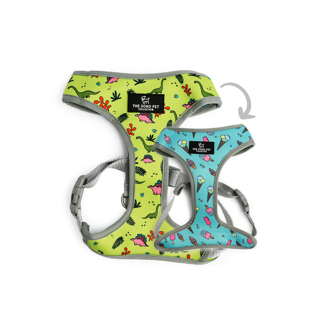 Ancol Dino & Ice Cream Reversible Harness