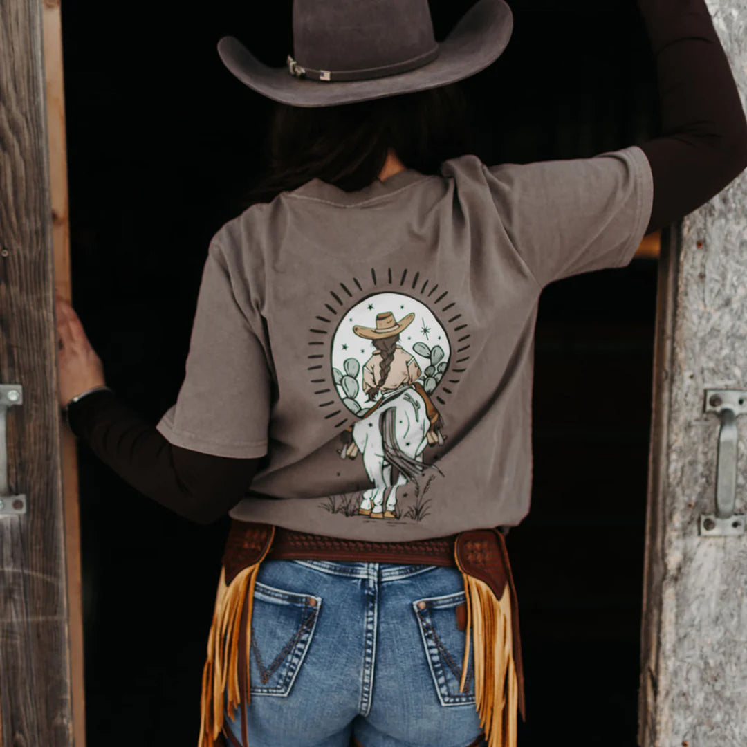 Binks & Boo Ladies Boho Cowgirl T-Shirt