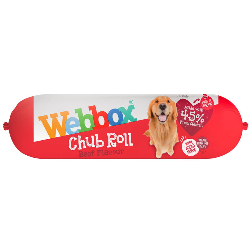 Webbox Chub Roll in Beef 720g