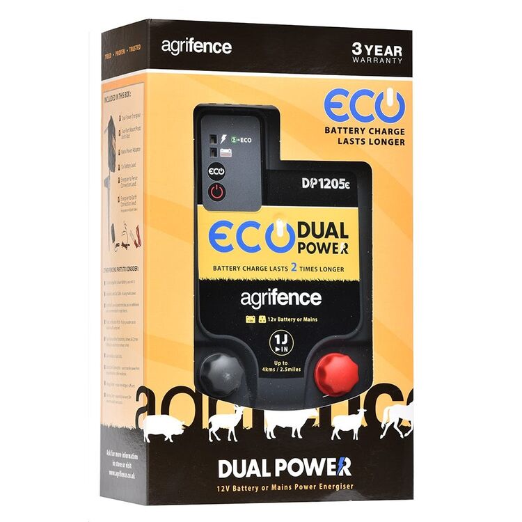 Agrifence Dual Power Eco 1J Energiser
