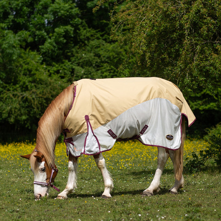 Gallop Trojan Dual Lightweight Fly Turnout Rug & Neck Set