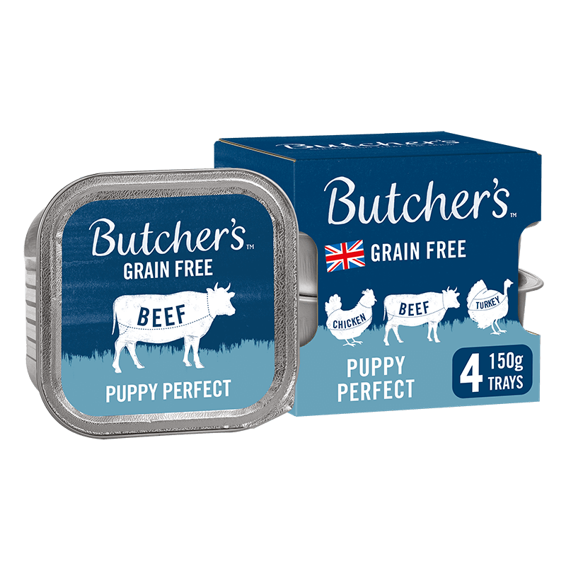 Butchers Puppy Perfect Grain Free Wet Food (4 x 150g Trays)