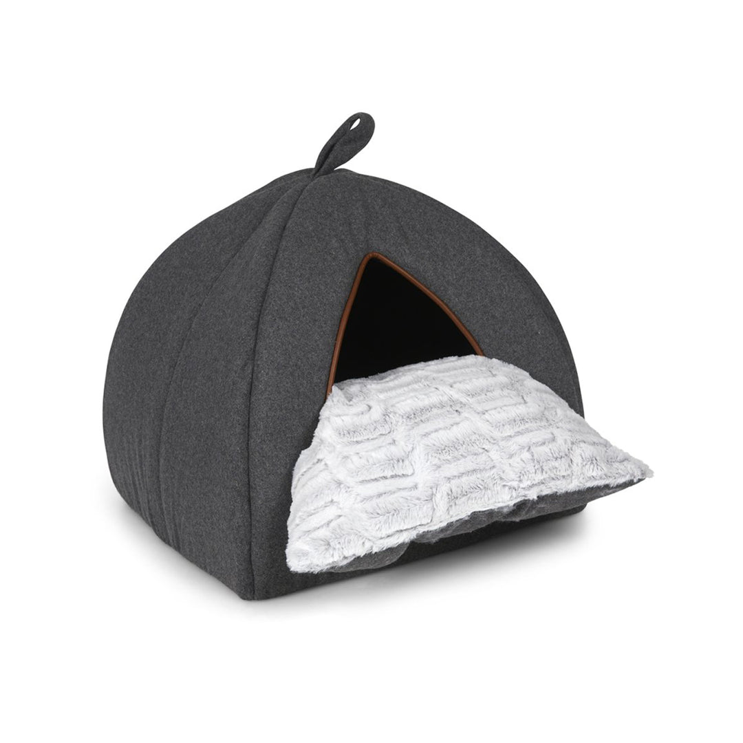 PetFace Felt Igloo Cat Bed