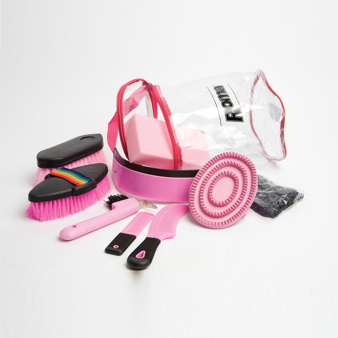 Roma Cylinder 9 Piece Grooming Kit