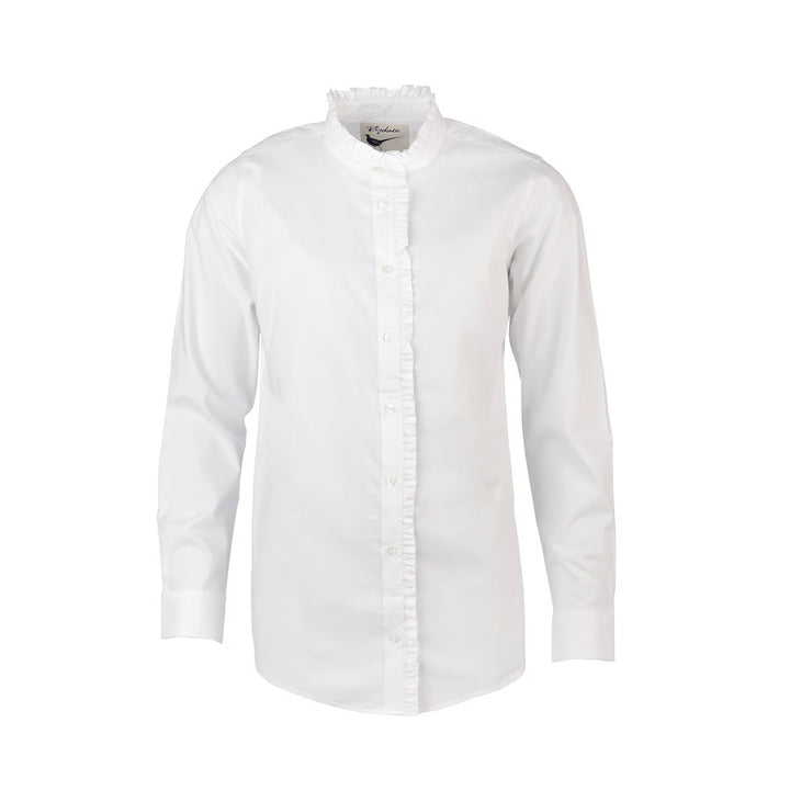 Rydale Ladies Ivy Oxford Ruffled Shirt