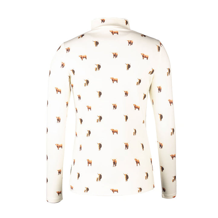 Rydale Ladies Foxholes Long Sleeved 1/4 Zip Top