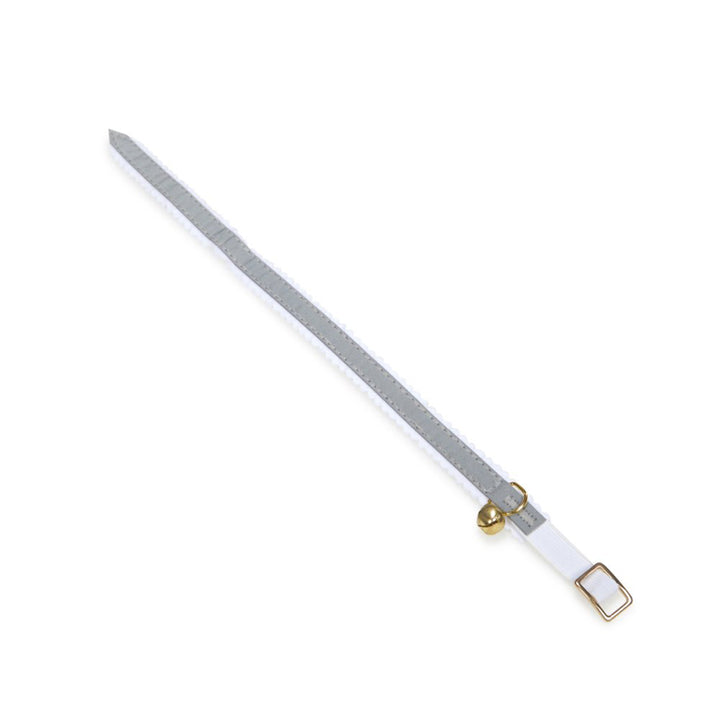 PetFace Silver Reflective Cat Collar