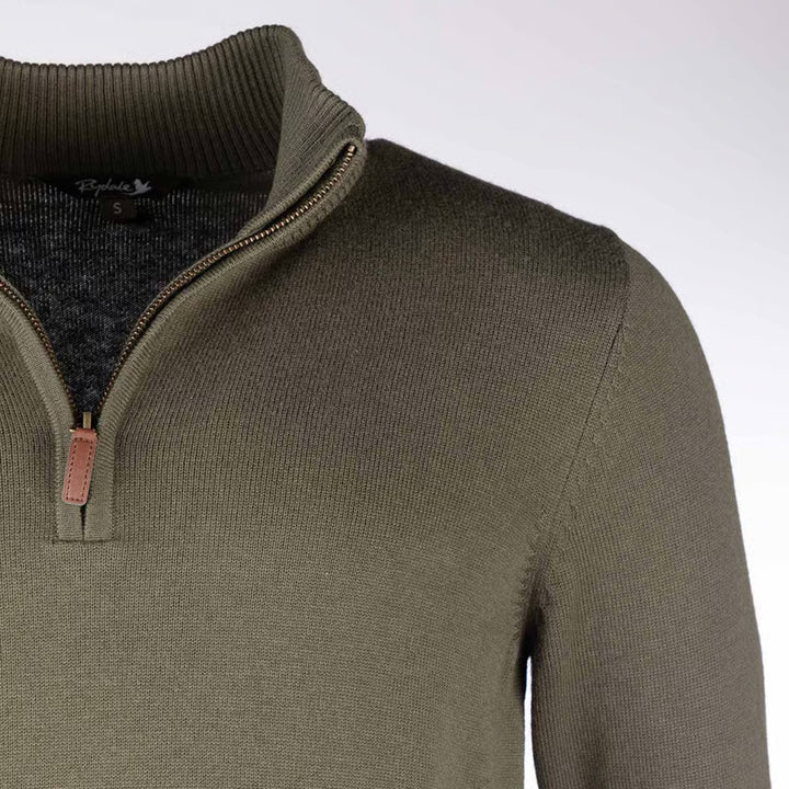 Rydale Mens Wetherby Quarter Zip Jumper