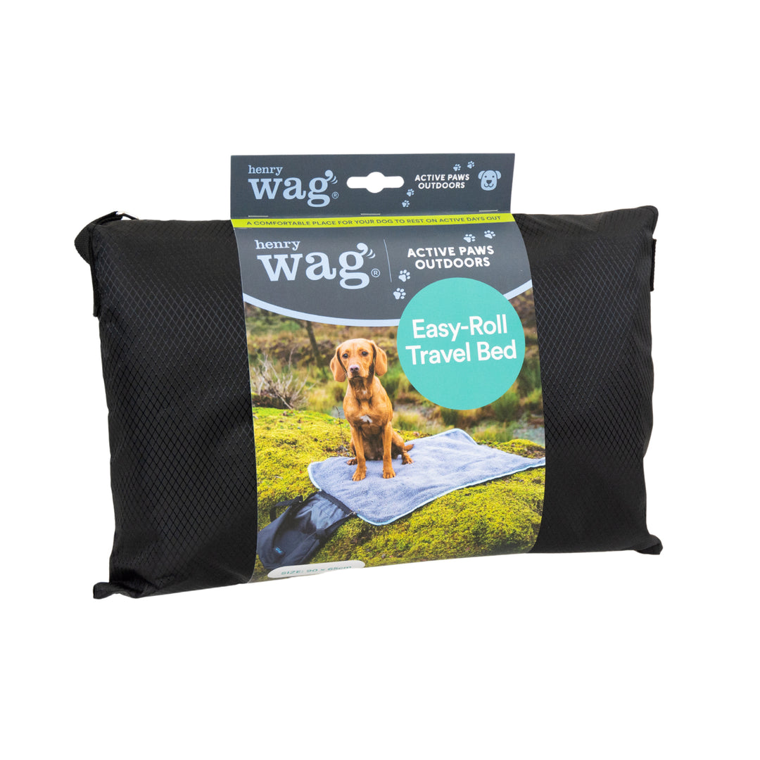 Henry Wag Easy-Roll Travel Pet Bed