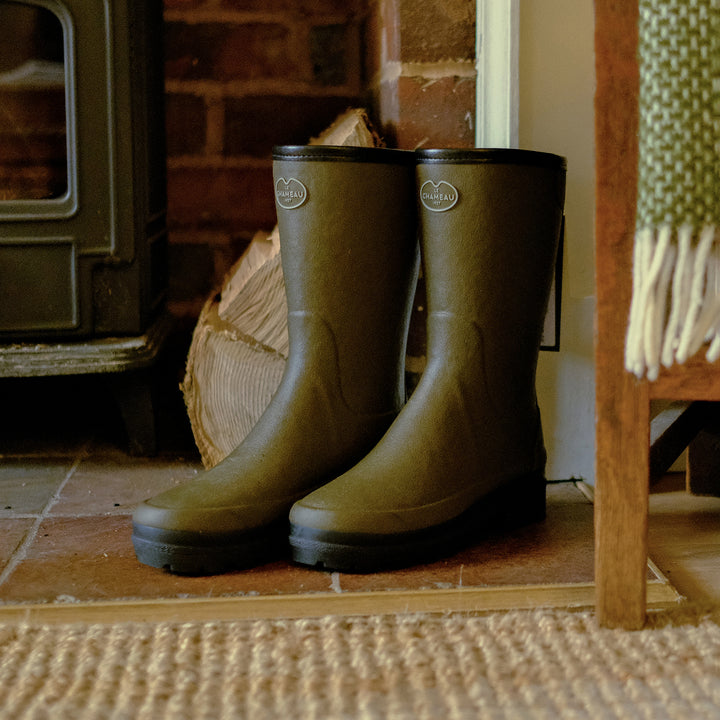 Le Chameau Ladies Giverny Wool Lined Bottillon Wellies
