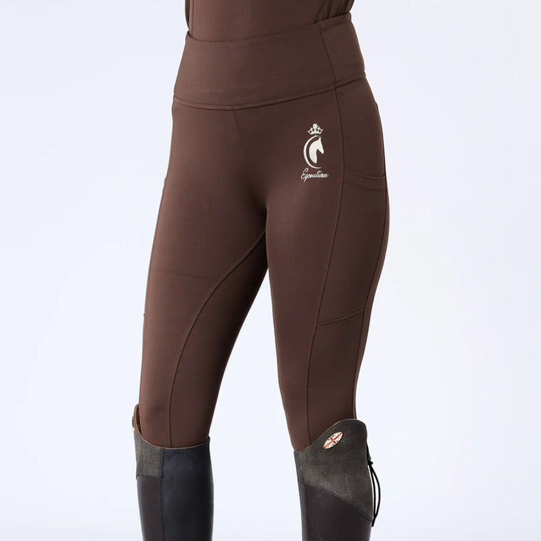 Eqcouture ORIGINALS No Grip Riding Leggings/Tights with Phone Pockets