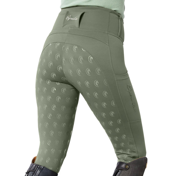 Eqcouture ORIGINALS Full Grip Riding Leggings/Tights with Phone Pockets