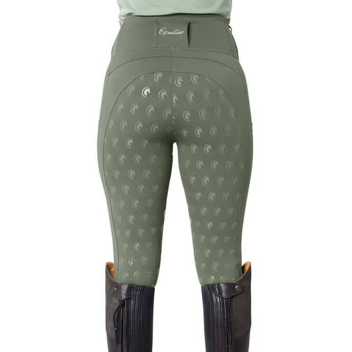 Eqcouture ORIGINALS Full Grip Riding Leggings/Tights with Phone Pockets