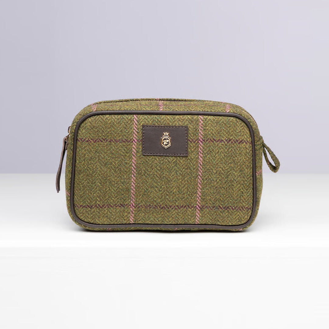 Rydale Ladies Helmseley Large Tweed Makeup Bag