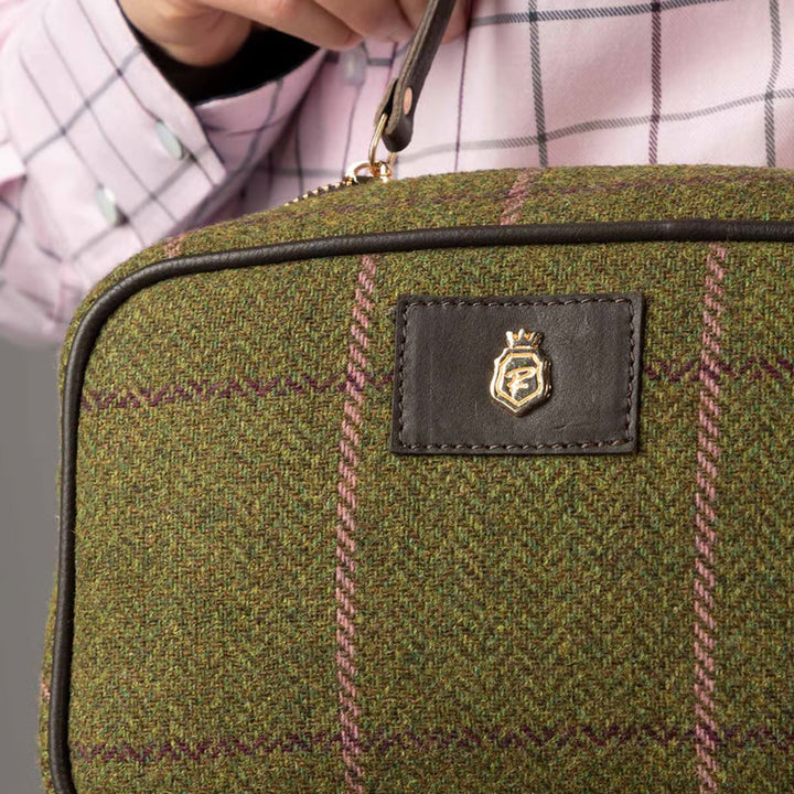 Rydale Ladies Helmseley Large Tweed Makeup Bag