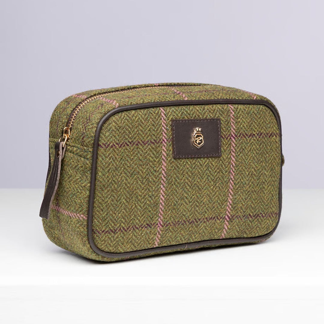Rydale Ladies Helmseley Large Tweed Makeup Bag