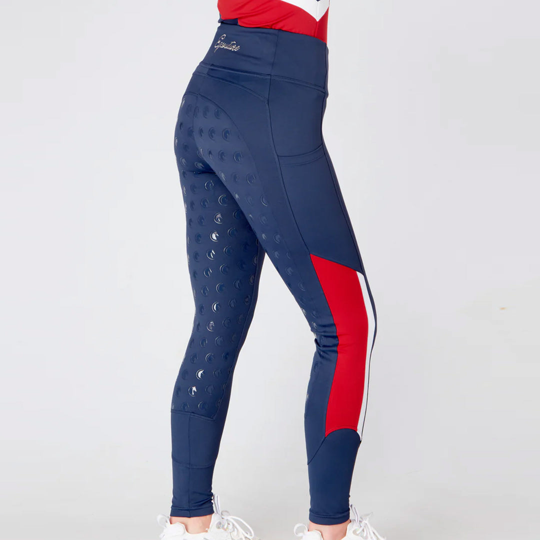 Eqcouture ORIGINALS TEAM Riding Leggings/Tights with Phone Pocket