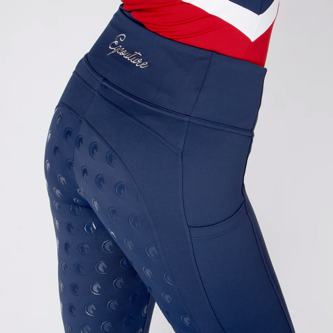 Eqcouture ORIGINALS TEAM Riding Leggings/Tights with Phone Pocket