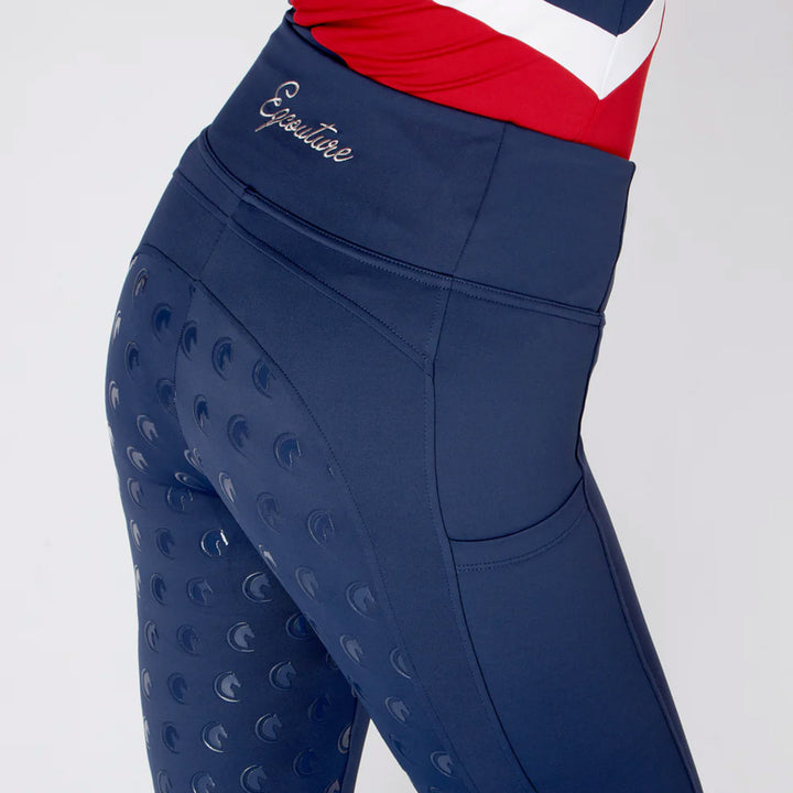 Eqcouture ORIGINALS TEAM Riding Leggings/Tights with Phone Pocket