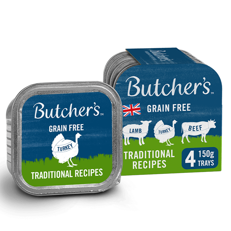 Butchers Traditional Recipes Grain Free Dog Food (4x150g Trays)