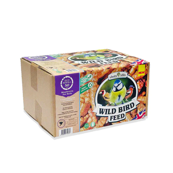 Winston Wild Mealworm Fat Balls (Carton)