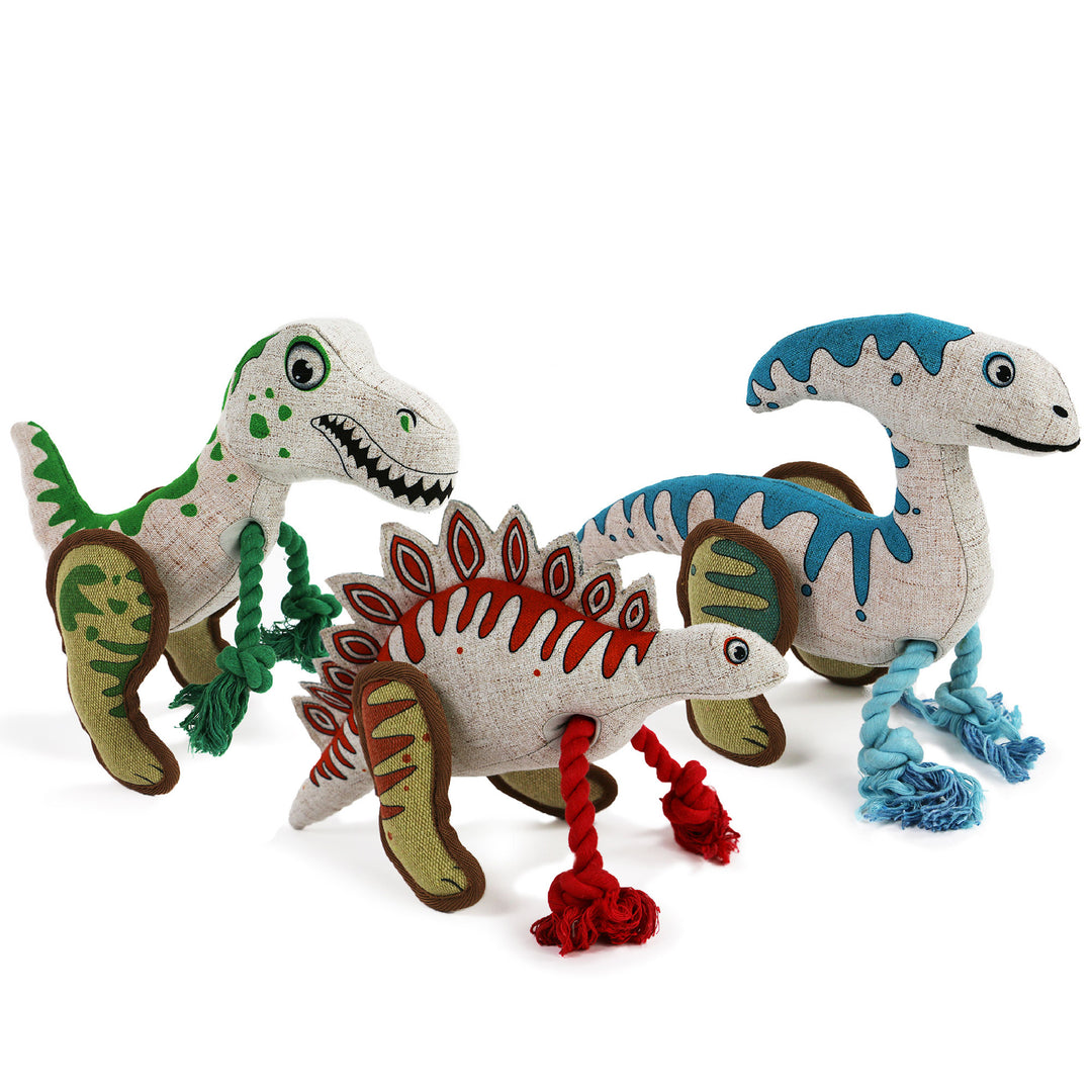 Ancol Dino Rope Dog Toy