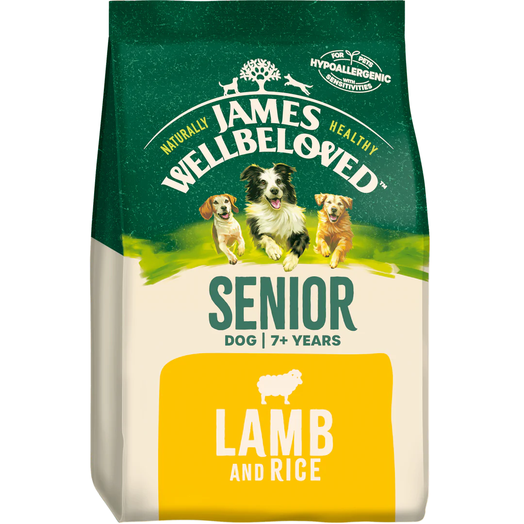 James Wellbeloved Senior Dog with Lamb & Rice