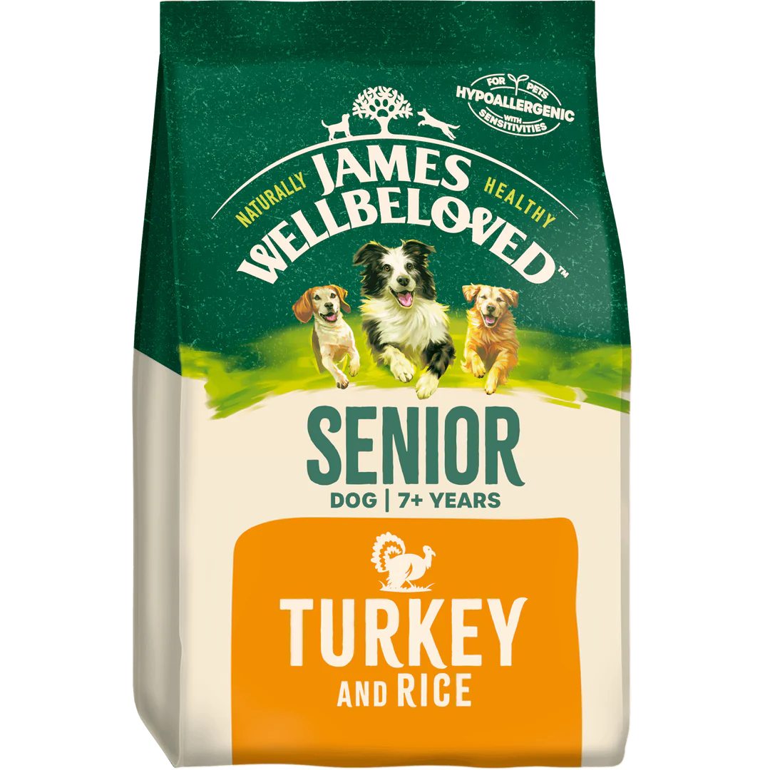 James Wellbeloved Senior Dog with Turkey & Rice