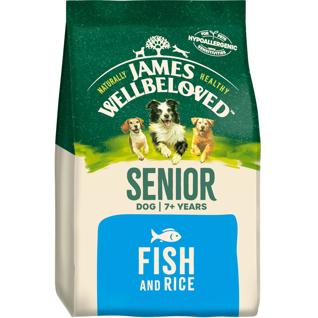 James Wellbeloved Senior Dog with Fish & Rice