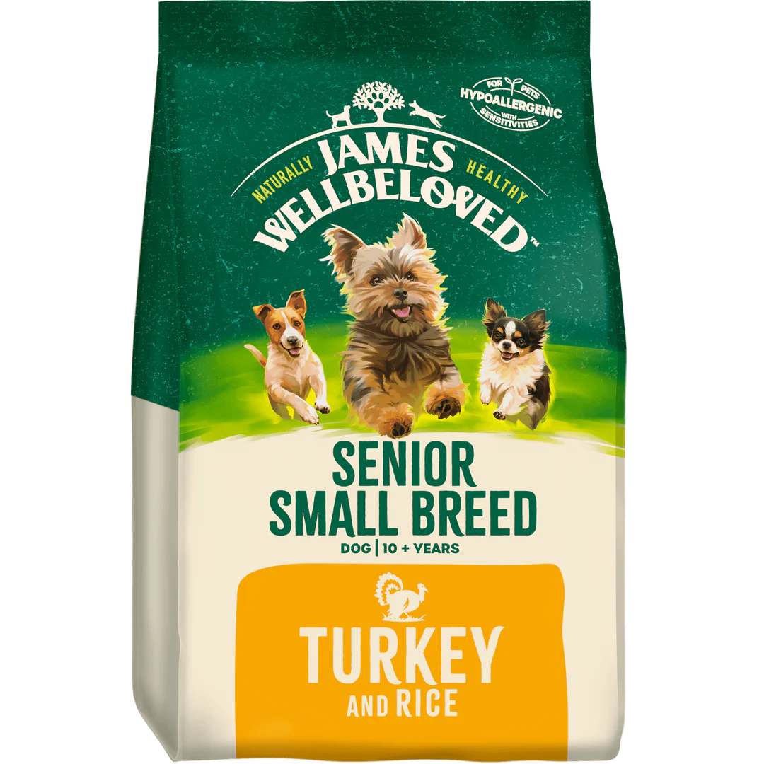 James Wellbeloved Senior Dog Small Breed with Turkey & Rice