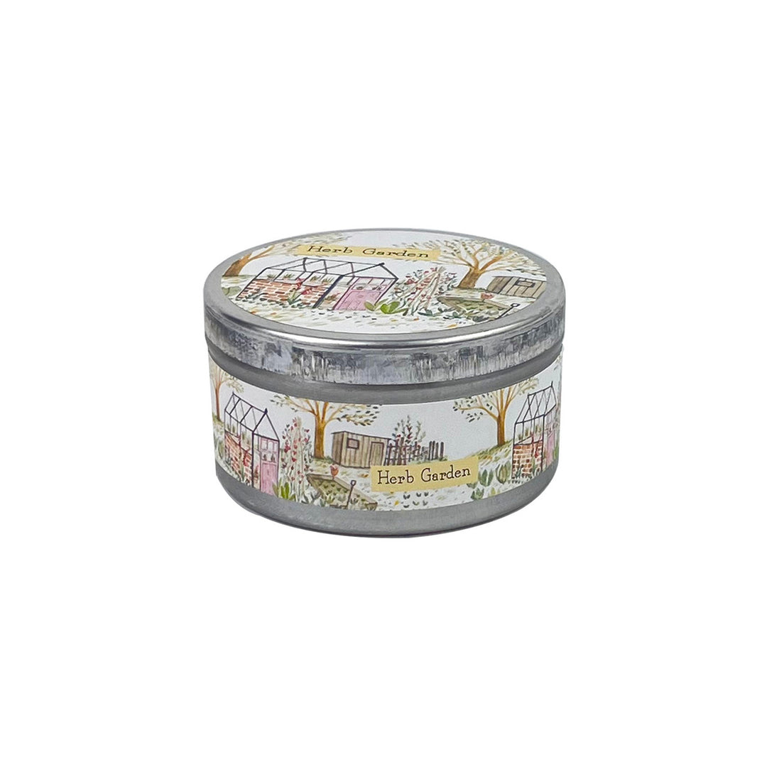 Heaven Scent 100g Tin Candle - Rosemarry, Sage & Thyme (Herb Garden)
