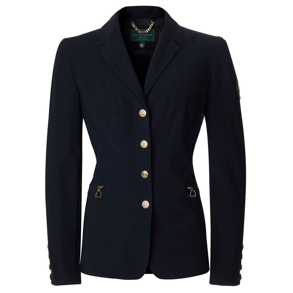 The Holland Cooper Ladies The Competition Jacket in Navy#Navy