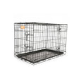 RAC Metal Fold Flat Crate With Plastic Tray Large 91 x 62 x 56cm