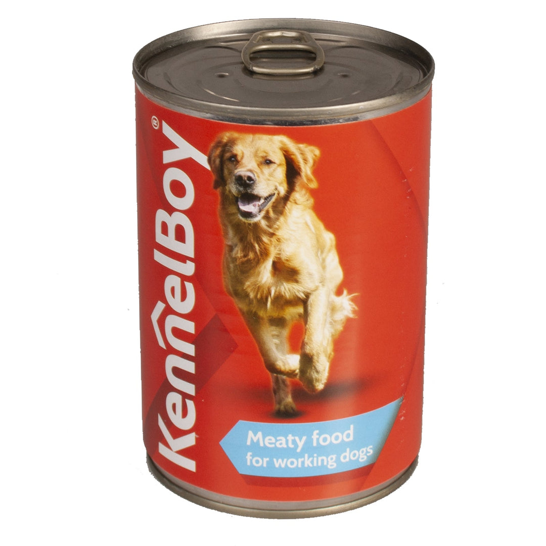 Kennelboy Working Dog Meaty Food 12x400g Tins