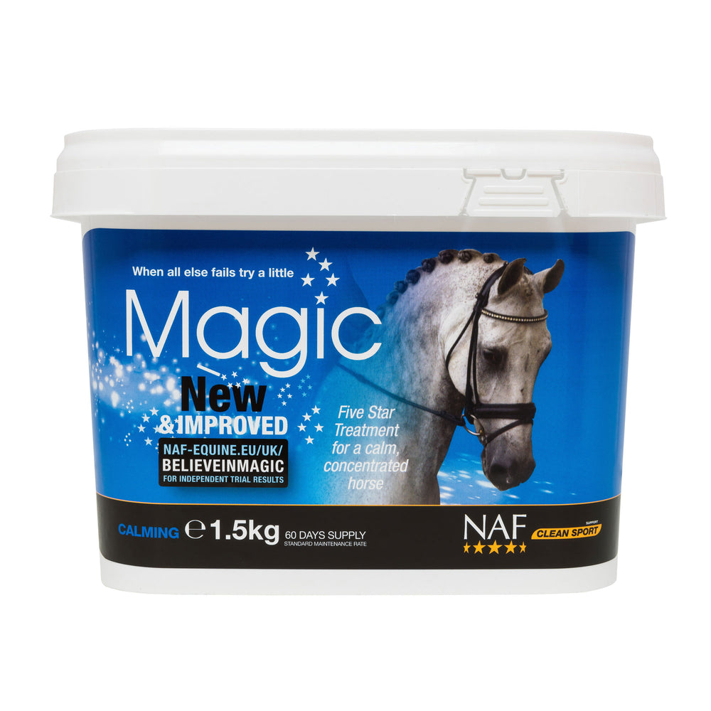 NAF 5 Star Magic Powder Equine Calmer 1.5kg