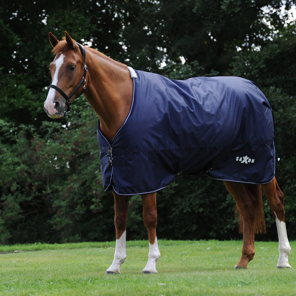 The Saxon 600D 0g Lightweight Standard Turnout in Navy#Navy