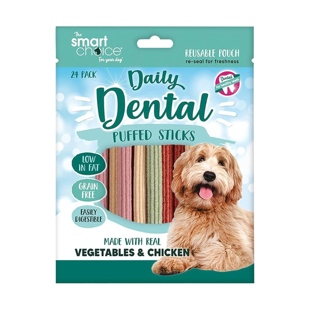 Smart Choice Daily Dental Puffed Sticks