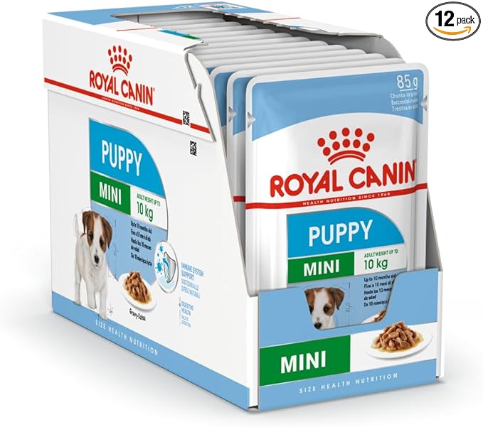 Royal Canin Puppy Mini Chunks In Gravy Wet Pet Food For Dogs