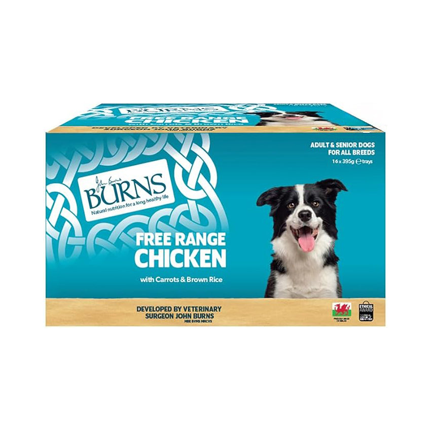 Burns Organic Chicken with Carrots & Brown Rice Dog Food